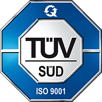 Logo TUV certificazione UNI EN ISO 9001:2008